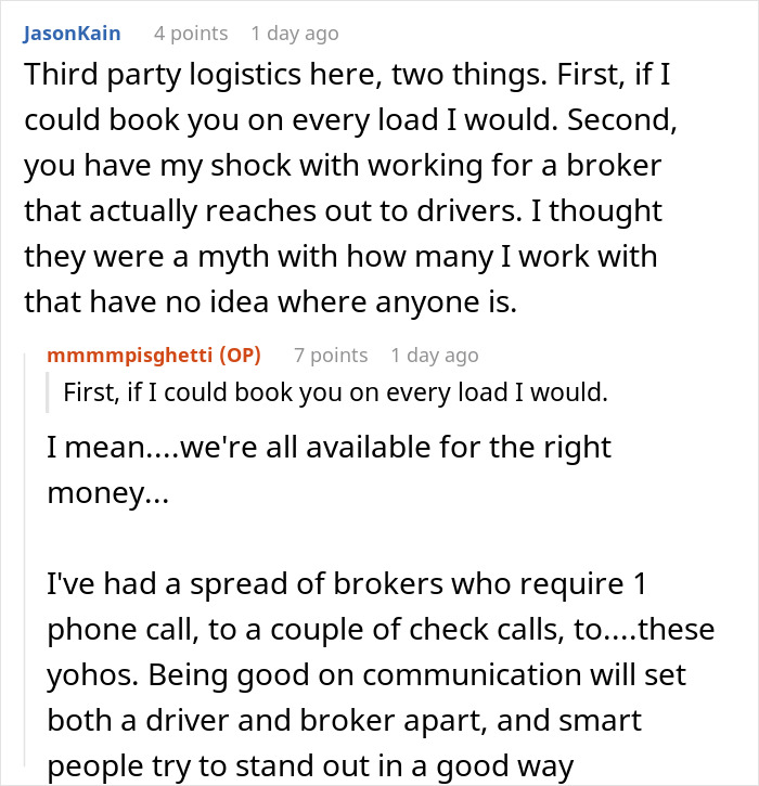 &ldquo;Half Past Stupid O&rsquo;Clock&rdquo;: Micromanaging Broker Tracks Trucker&rsquo;s Every Move, She Has Enough