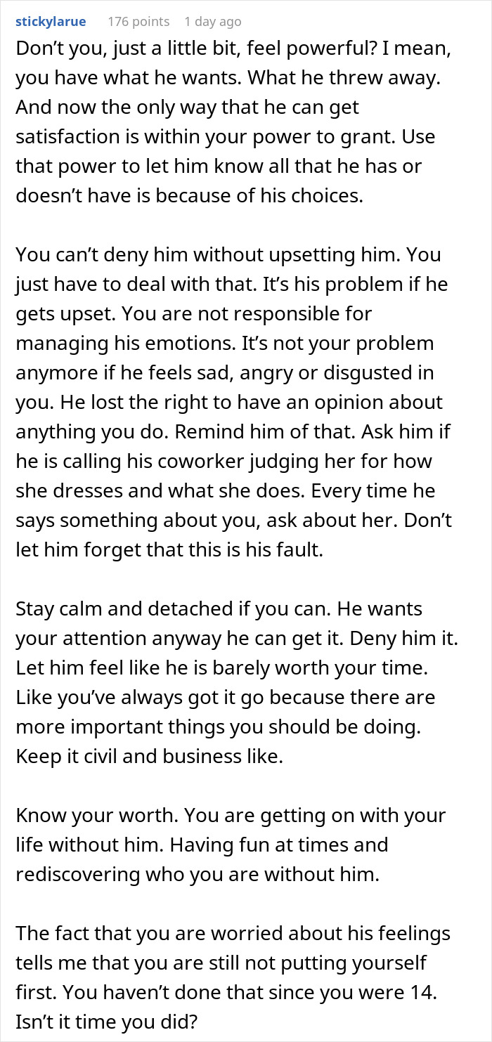 Guy Who Ignored Wife During Marriage Suddenly Wants His Old Life Back After Their Divorce