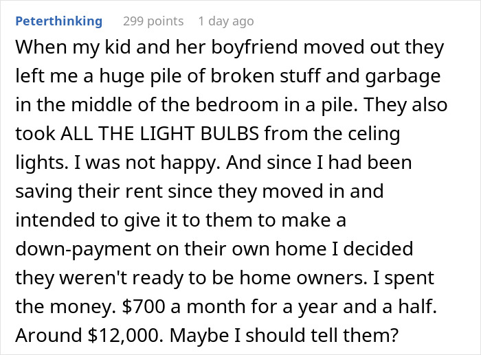 Woman Refuses To Buy Previous Tenant's Stuff, Hoping She'll Leave It Anyway, Comes To Regret It