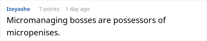 Malicious Compliance: Fed-Up Employee Gives Micromanaging Boss Exactly What He Asked For - 19