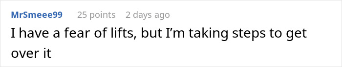 Person Forced To Take The Stairs As Neighbors Hold Up Lift, Makes Sure They Regret It