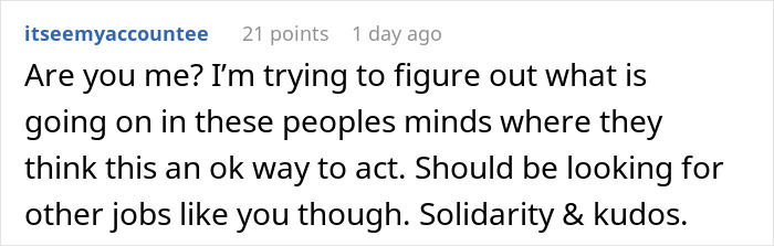 Toxic Boss Is Freaking Out After Employee He Harassed Stops Reacting To His Comments - 34