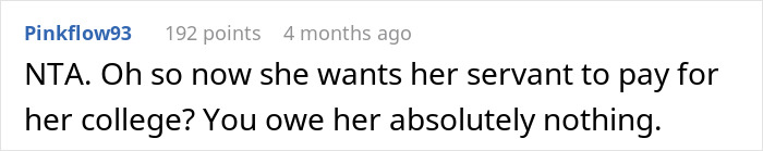 Man Is Tired Of Stepdaughter Making Fun Of Him, Refuses To Fund Her College Tuition In Return - 21