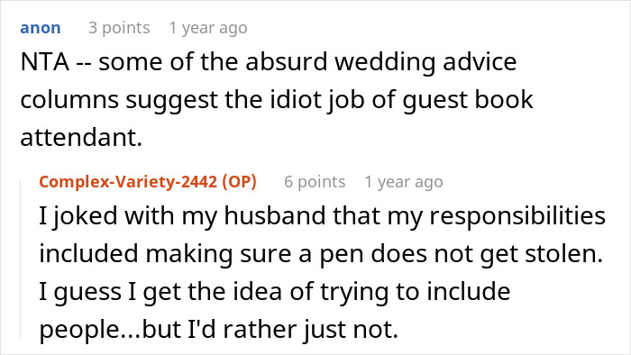 Woman Upset She Can’t Be A Bridesmaid Because Of Bride’s OCD, Splits The Internet - 27