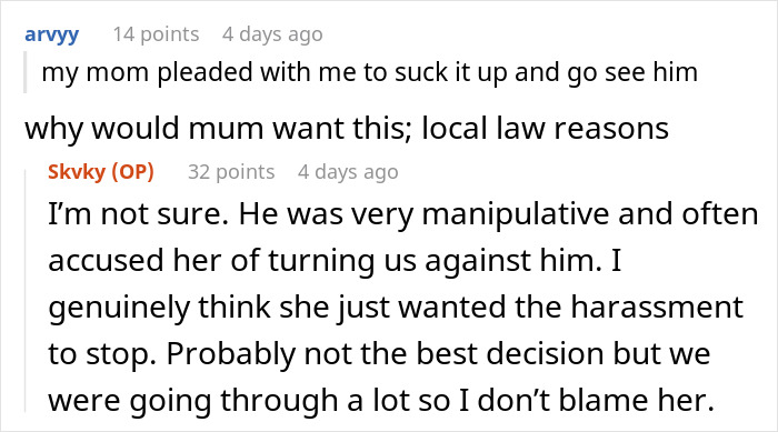 Daughter Reads Right Through Dad's Ploy To Make Her Stay At His House, Outsmarts Him