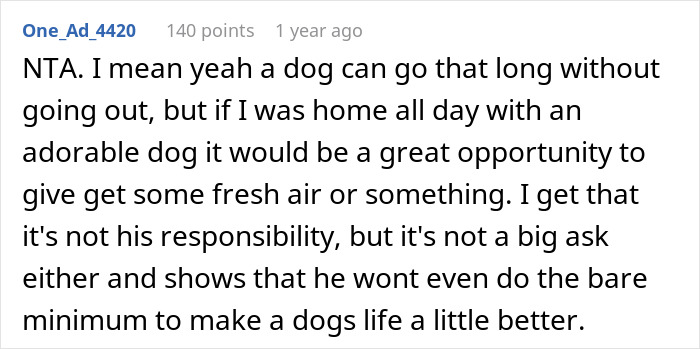Guy Makes A Dumb Excuse Not To Walk GF’s Dog, Is About To Face The Consequences Guy Makes A Dumb Excuse Not To Walk GF’s Dog, Is About To Face The Consequences