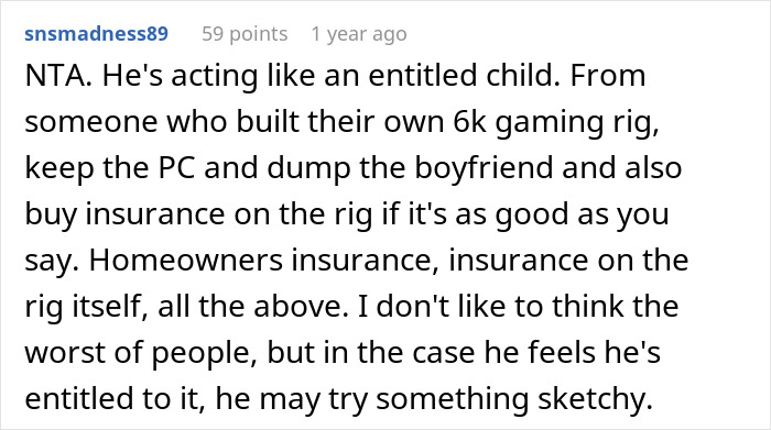 Guy Takes Drastic Measures After Attempts To Coerce GF Into Handing Over Her New PC Fail - 26