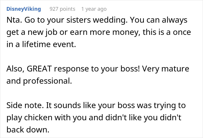 “Suck It Up”: Nanny Confronts Mom After Being Forced To Miss Sister’s Wedding - 22
