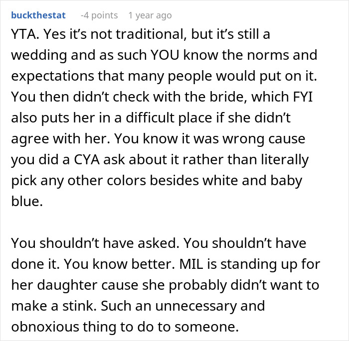 Mom Wears White To Son's Wedding, People Call Her Out