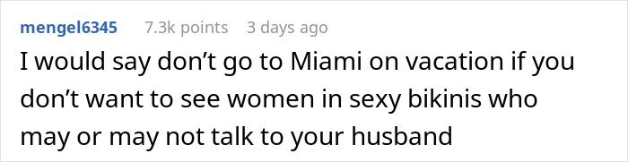 Screenshot of a Reddit comment in a relationship argument where a woman makes husband post online to prove her right.