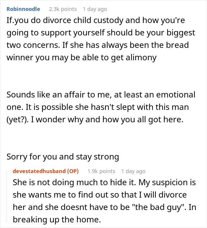 Man Suspected Wife Was Cheating, Gets Proved Right, And Has To Live With The Idea Of An Open Marriage