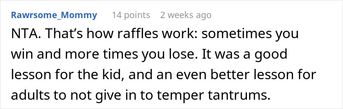 Boy Wins Big In School Raffle, Refuses To Give Up Prize To Calm Sore Loser  - 25