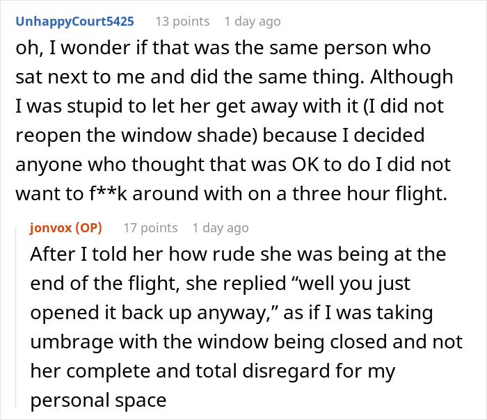 Woman Invades Personal Space On A Plane, Flier Comes Up With A Genius Plan To Get Back At Her - 18