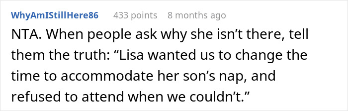 “He Takes A Nap At 12”: Bride Snaps After Entitled Sister Refuses To Attend Her Wedding “He Takes A Nap At 12”: Bride Snaps After Entitled Sister Refuses To Attend Her Wedding