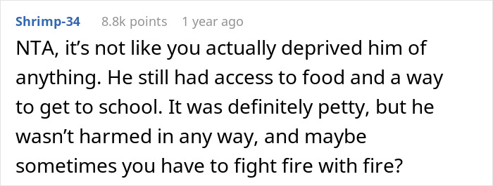 Reddit comment defending mom&rsquo;s strict punishment leading teen to become an exemplary son despite MIL&rsquo;s fury.