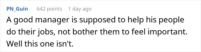 Malicious Compliance: Fed-Up Employee Gives Micromanaging Boss Exactly What He Asked For - 16