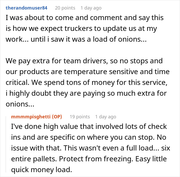 &ldquo;Half Past Stupid O&rsquo;Clock&rdquo;: Micromanaging Broker Tracks Trucker&rsquo;s Every Move, She Has Enough