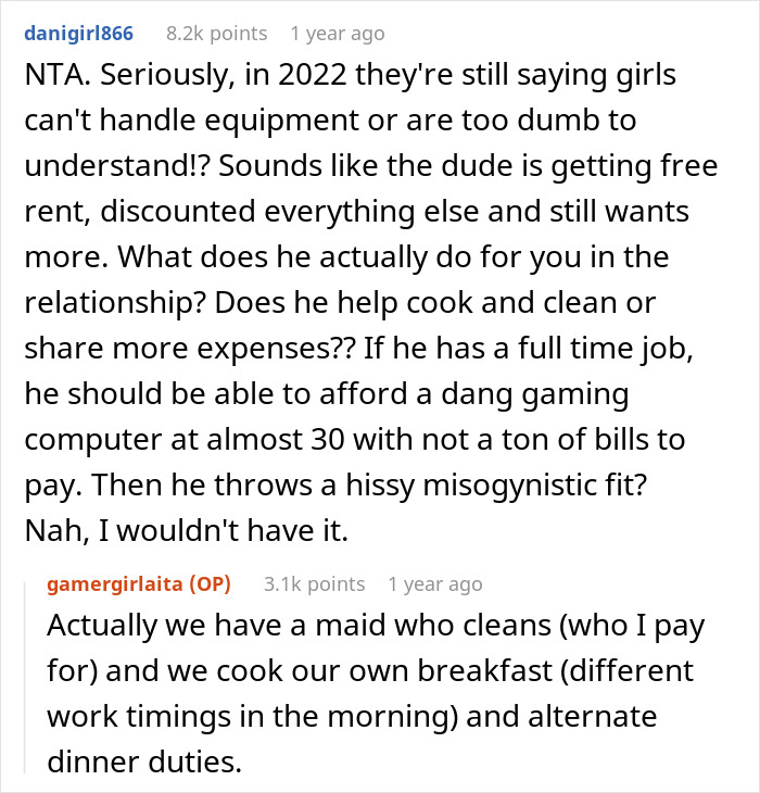 Guy Takes Drastic Measures After Attempts To Coerce GF Into Handing Over Her New PC Fail - 15