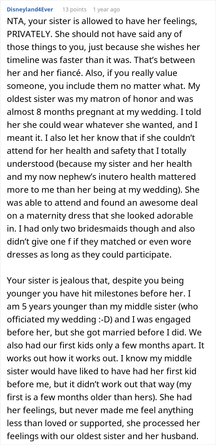 Bridezilla Demands That Brother&rsquo;s Wife Not Be Pregnant During Her Wedding, Netizens Call Her Insane 