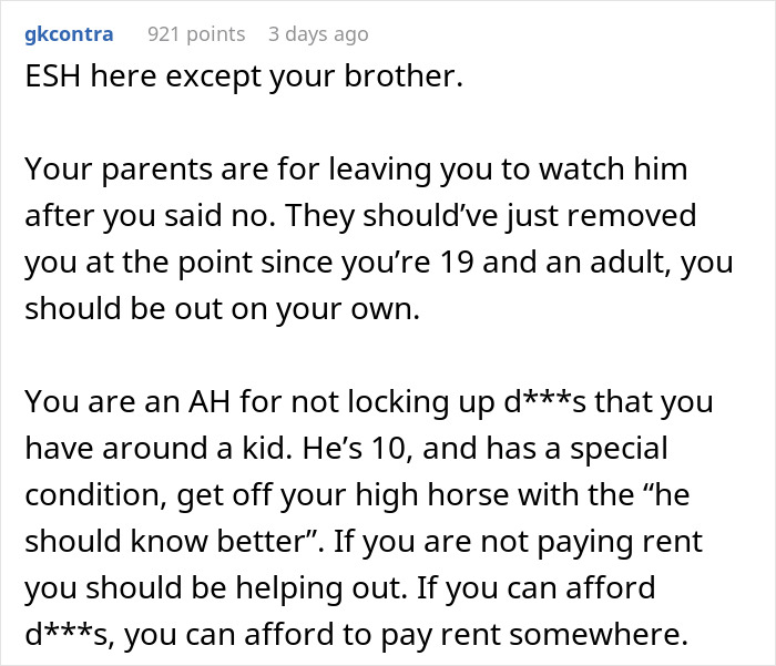 Parents Blame Teen For Not Watching Her Autistic Brother Even Though She Said She Wouldn't - 19