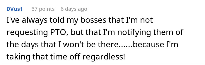 &ldquo;I Will Regret Nothing&rdquo;: Employee Refuses To Work During His PTO, Goes To Concert Instead