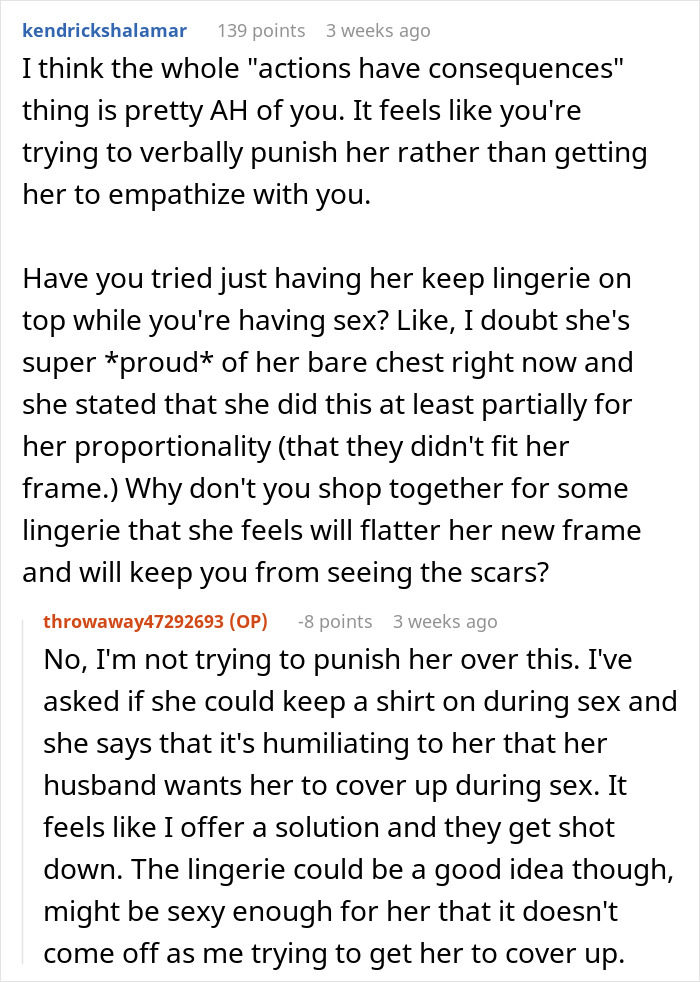 “She Brought It Upon Herself”: Man Considers Divorce After Wife’s Plastic Surgery - 25