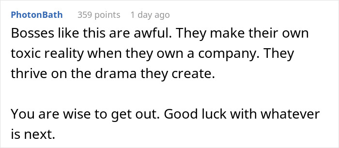 Toxic Boss Is Freaking Out After Employee He Harassed Stops Reacting To His Comments - 22