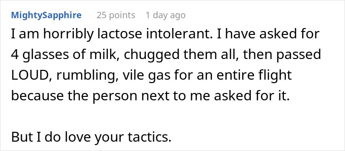 Woman Invades Personal Space On A Plane, Flier Comes Up With A Genius Plan To Get Back At Her - 28