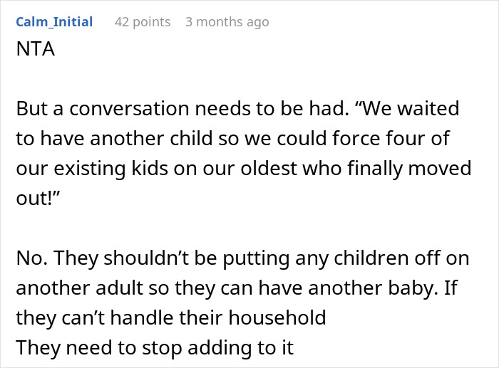 Teen Refuses To Become BF&rsquo;s Mom&rsquo;s Free Babysitter After She Welcomes Baby No. 10