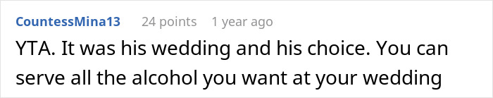 "He Was Tacky And Rude": Sister Freaks At Brother's Alcohol-Free Wedding "He Was Tacky And Rude": Sister Freaks At Brother's Alcohol-Free Wedding