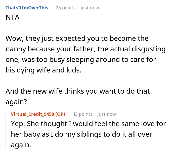 Teen Called Disgusting For Refusing To Take Care Of Newborn Baby That Came From His Dad’s Affair - 23