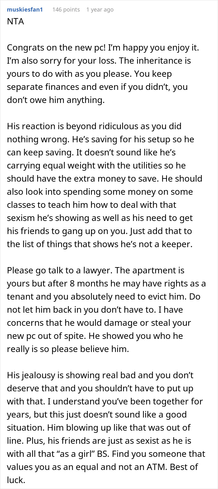 Guy Takes Drastic Measures After Attempts To Coerce GF Into Handing Over Her New PC Fail - 21