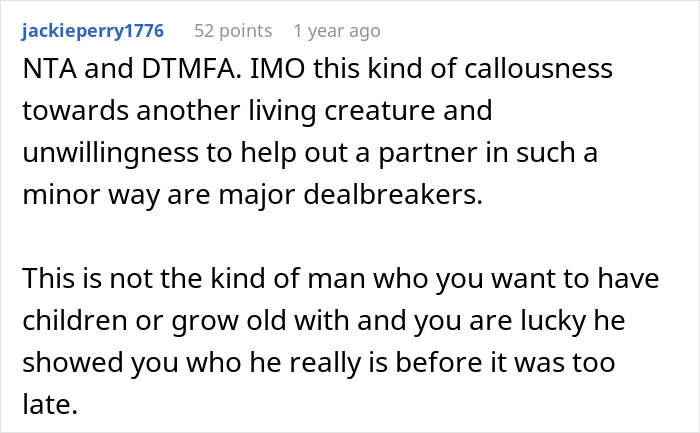 Guy Makes A Dumb Excuse Not To Walk GF’s Dog, Is About To Face The Consequences Guy Makes A Dumb Excuse Not To Walk GF’s Dog, Is About To Face The Consequences