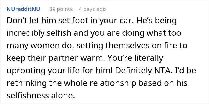BF Refuses To Help Pay For Parking Spot Since He Doesn't Drive, Leaves GF Confused
