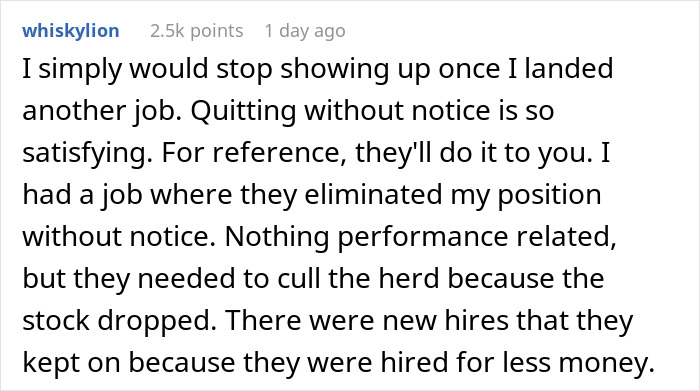 Toxic Boss Is Freaking Out After Employee He Harassed Stops Reacting To His Comments - 21