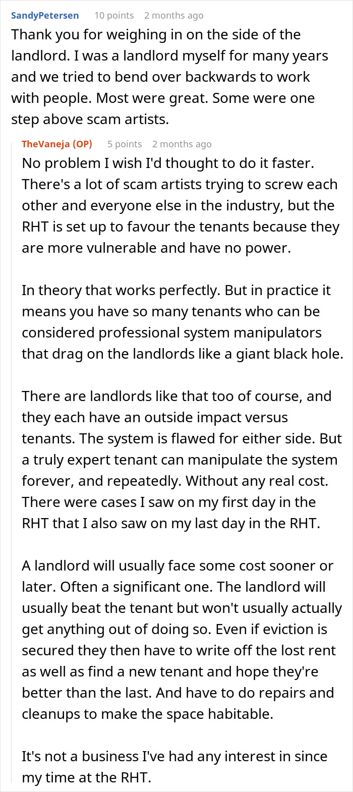 "Face Was So Red At The End": Landlord Regrets Messing With The Wrong Tenant "Face Was So Red At The End": Landlord Regrets Messing With The Wrong Tenant