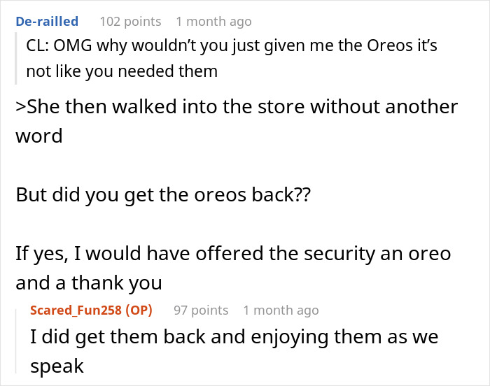 Entitled Mom Steals &lsquo;Golden Double Stuff&rsquo; Oreo Pack From Man&rsquo;s Cart In Parking Lot, Drama Ensues