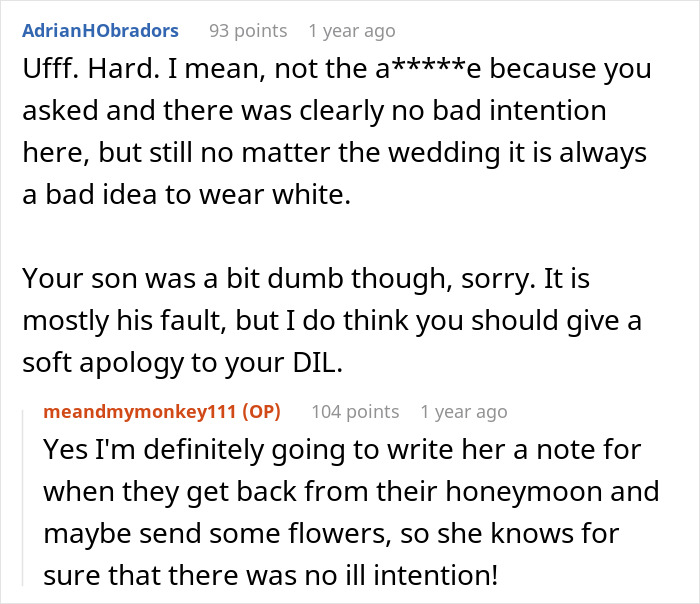 Mom Wears White To Son's Wedding, People Call Her Out