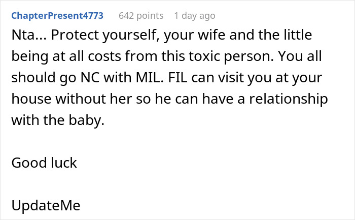 &ldquo;She Made Her Bed And She Can Rot In It&rdquo;: Man Bans MIL From Seeing His Baby, She Has A Meltdown 