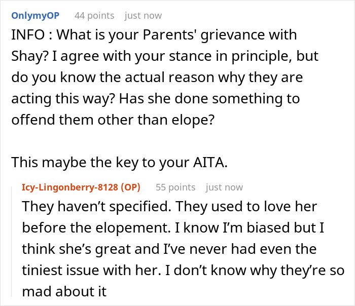 Parents Won’t Acknowledge Son’s Marriage, Daughter Bans Them From Her Kid’s Birthday - 18