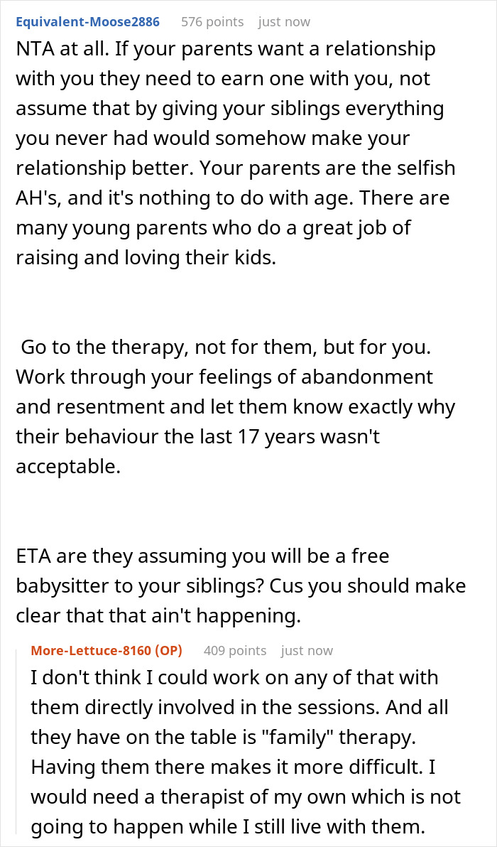 Parents Wonder Why Their 17 Y.O. Is So Distant After They Neglected Him But Not His Siblings - 21