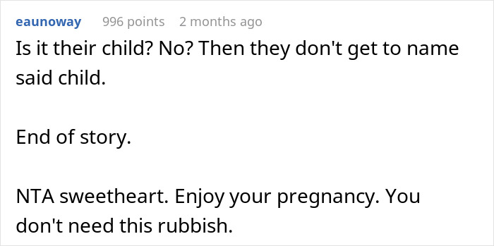 Woman Stands Up To Half-Siblings Who Don’t Want Her Baby’s Name To Stand Out Among Theirs Woman Stands Up To Half-Siblings Who Don’t Want Her Baby’s Name To Stand Out Among Theirs