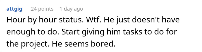 Malicious Compliance: Fed-Up Employee Gives Micromanaging Boss Exactly What He Asked For - 20