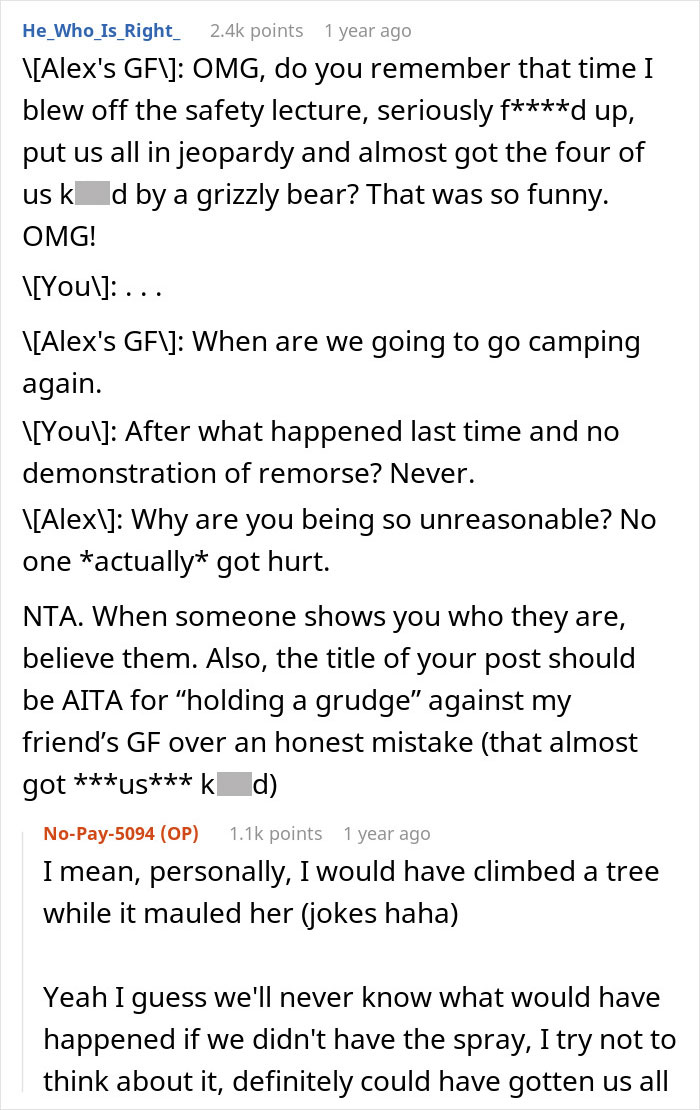 Woman Banned From Annual Camping Trip After &ldquo;Honest Mistake&rdquo; Nearly Cost Friends&rsquo; Lives