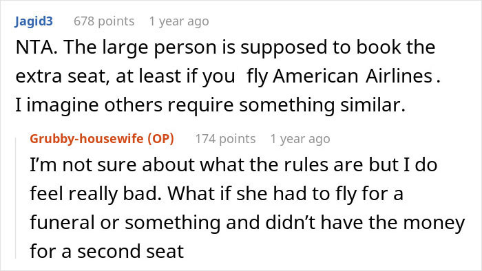 Person Gets Trapped By A Plus-Size Woman On A Flight, Makes Her Cry After Asking To Switch Seats - 22