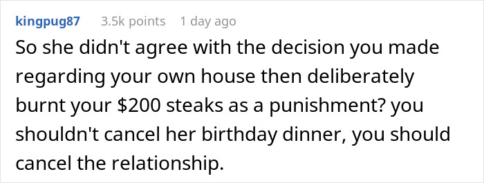 "I've Never Been So Disgusted With Her": GF Cooks Guy Steaks, Pretends She's An Idiot