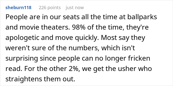 &ldquo;So You ARE In The Wrong Seat&rdquo;: Lady Embarrasses Traveler, Gets Stuck In A Row Full Of People