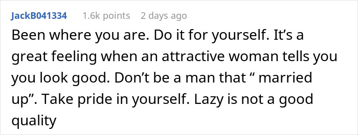 "Who I Was When We Met/Married Is No Longer Good Enough For Her": Wife Wants Husband To Glow Up