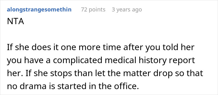 Woman Left In Tears After Coworker Demands She Stop Feeding Him - 23