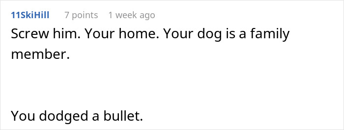 Man Tells Date It's Either Him Or The Dog, Gets Kicked Out In A Blink Of An Eye